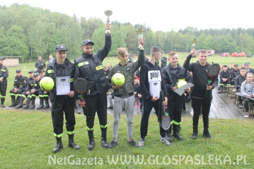 Dzień Strażaka w deszczu