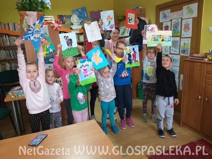 Biblioteczny konkurs plastyczny