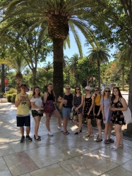 Uczniowie ZSEiT podbijają hiszpańską gastronomię