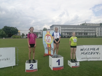 Sukces młodych lekkoatletek