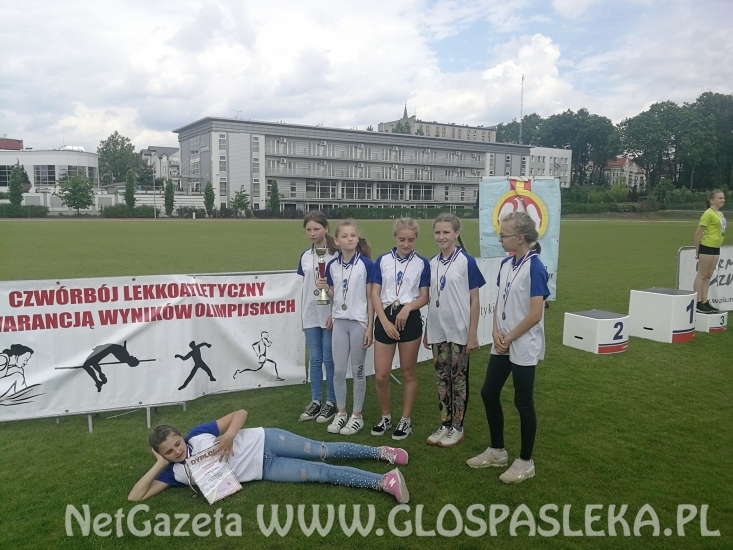 Sukces młodych lekkoatletek
