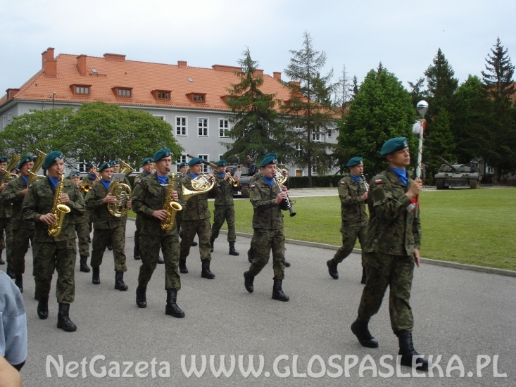 ZSEiT na pożegnaniu Polskiego Kontyngentu Wojskowego Łotwa