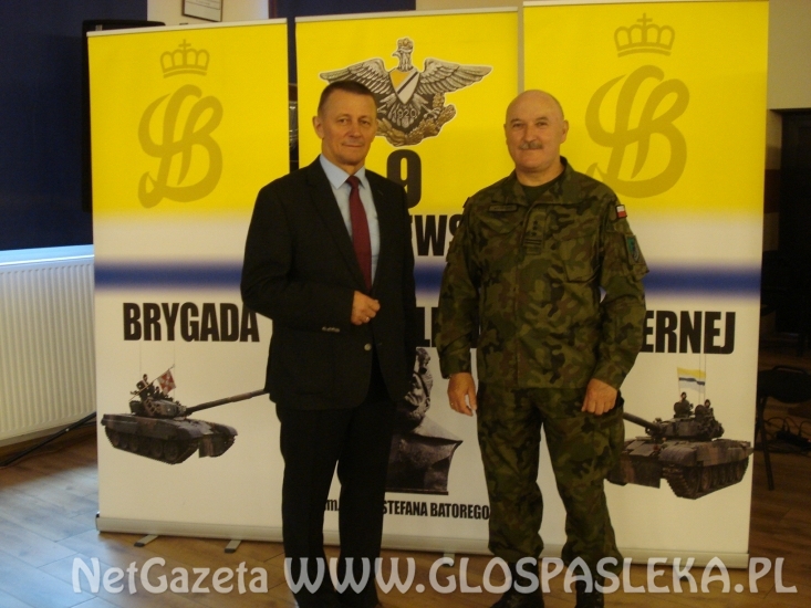 ZSEiT na pożegnaniu Polskiego Kontyngentu Wojskowego Łotwa