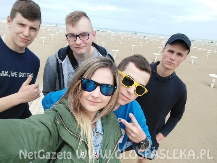 Powrót uczniów ZSEiT z Rimini