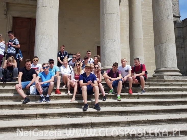 Powrót uczniów ZSEiT z Rimini
