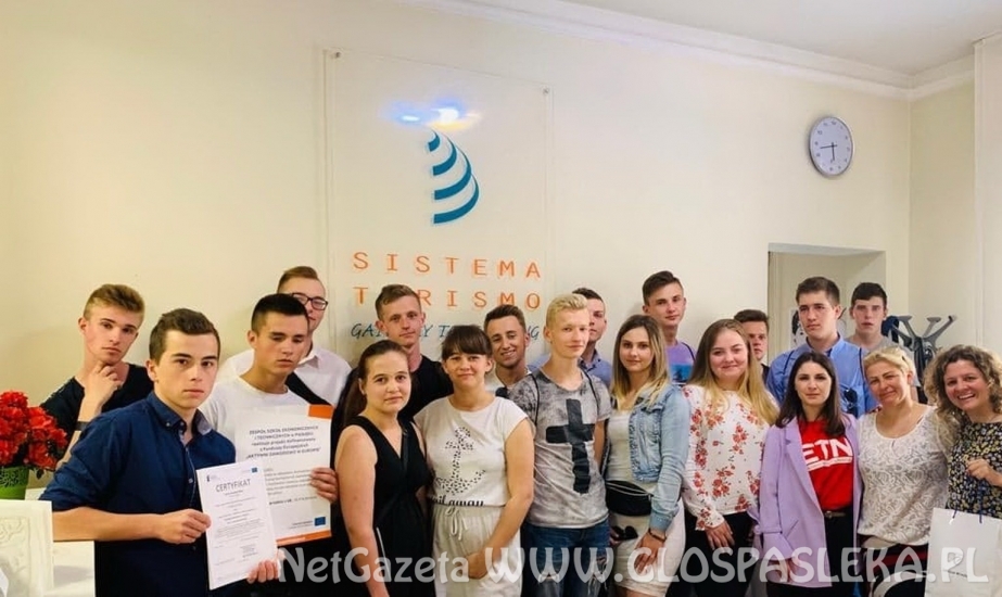 Powrót uczniów ZSEiT z Rimini