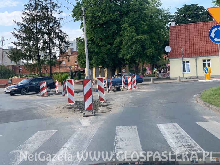 Trwa przebudowa ronda
