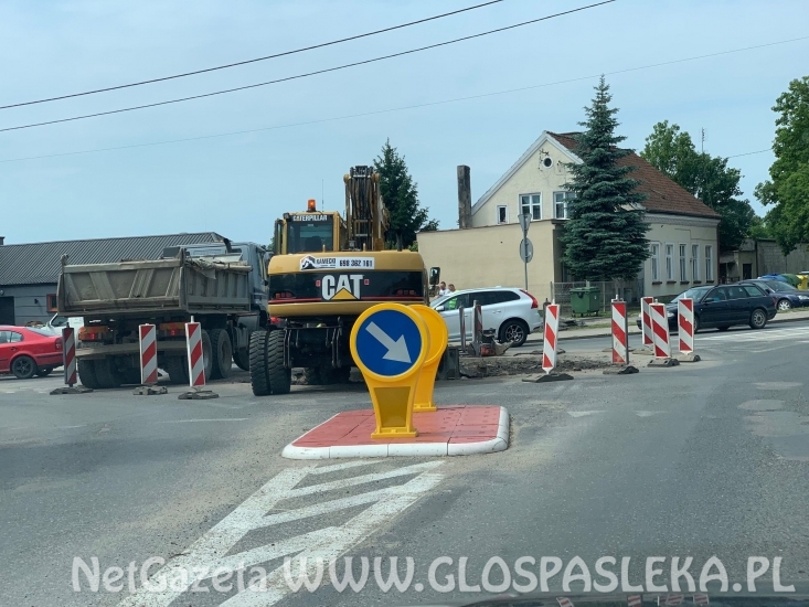 Trwa przebudowa ronda