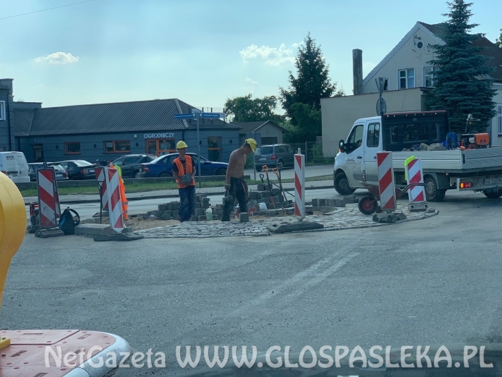 Trwa przebudowa ronda