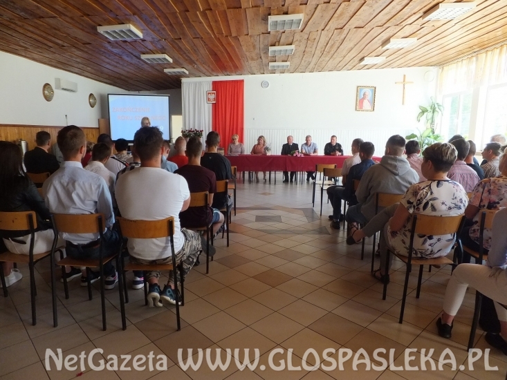 Ostatni dzwonek, czyli zakończenie roku szkolnego w Zespole Szkół Zawodowych w Pasłęku