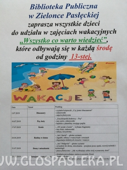 Filia Biblioteki zaprasza