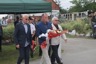 Marlena Sobańska odsłoniła tablicę