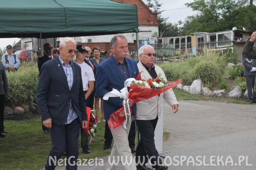 Marlena Sobańska odsłoniła tablicę