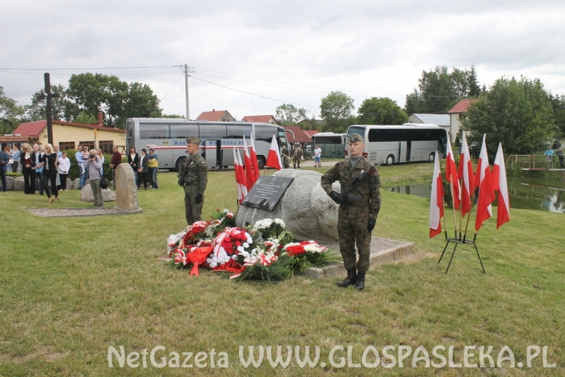 Marlena Sobańska odsłoniła tablicę