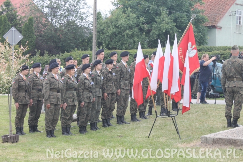 Marlena Sobańska odsłoniła tablicę