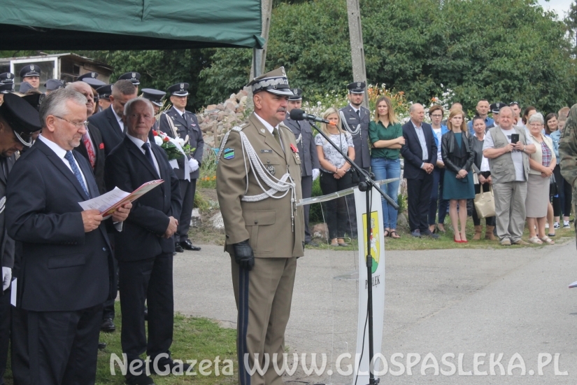 Marlena Sobańska odsłoniła tablicę