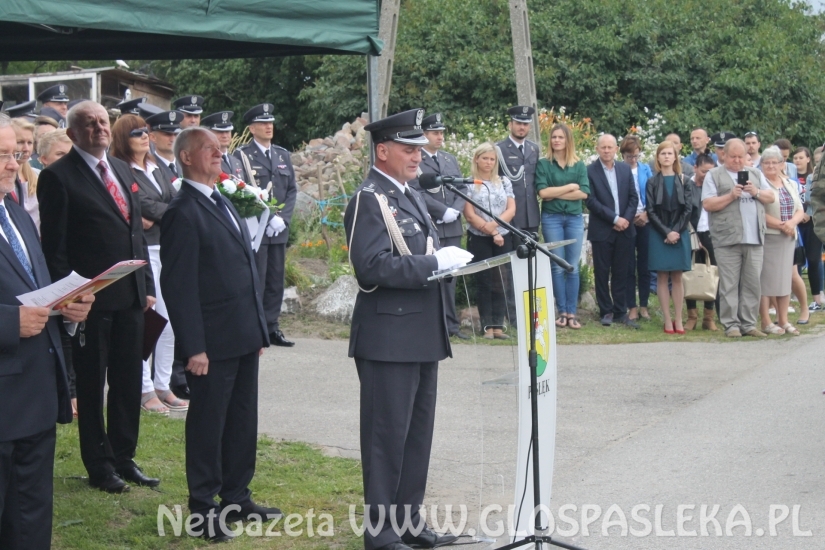 Marlena Sobańska odsłoniła tablicę