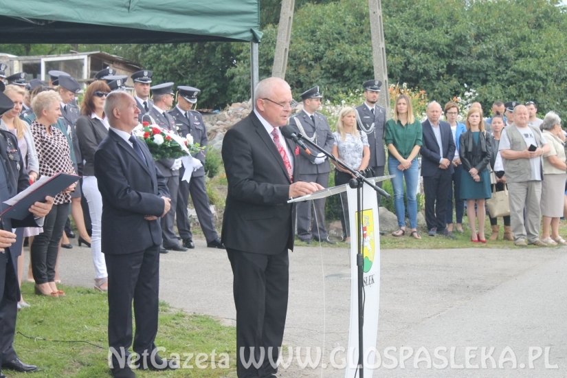 Marlena Sobańska odsłoniła tablicę