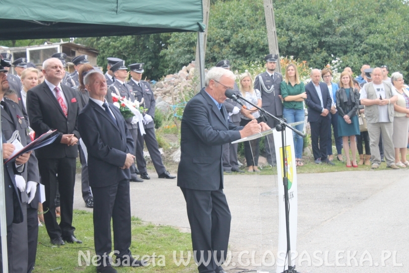 Marlena Sobańska odsłoniła tablicę