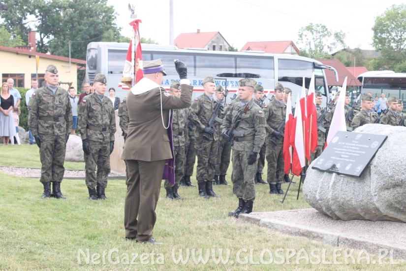 Marlena Sobańska odsłoniła tablicę