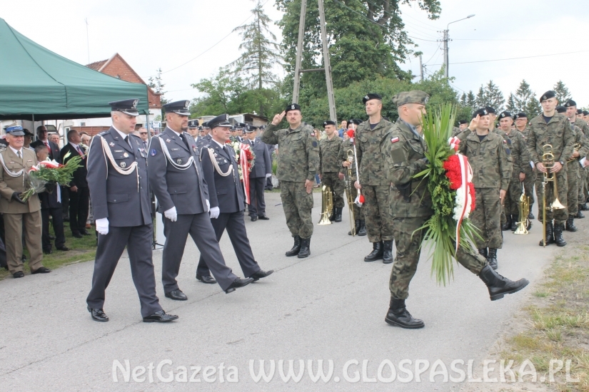 Marlena Sobańska odsłoniła tablicę
