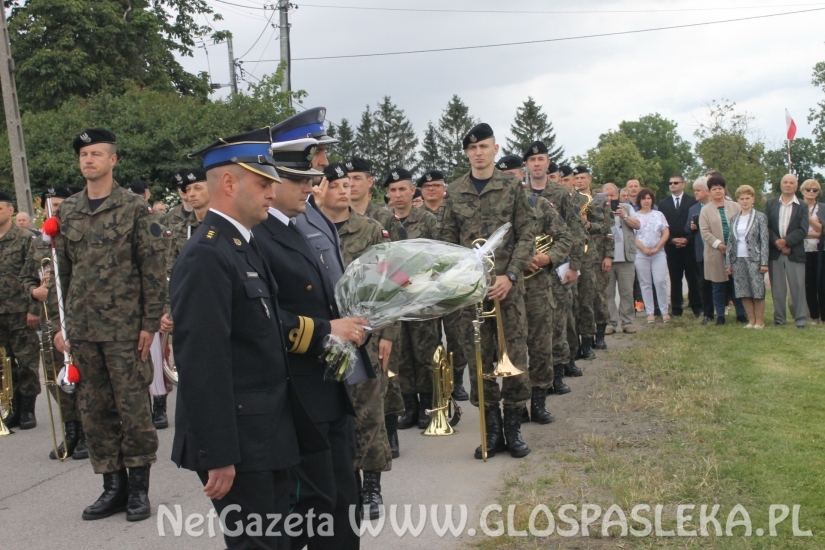 Marlena Sobańska odsłoniła tablicę