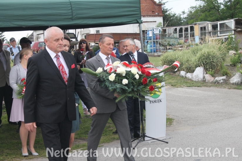 Marlena Sobańska odsłoniła tablicę