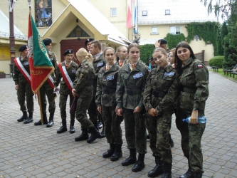 Odsłonięcie tablicy pamiątkowej w Krasinie