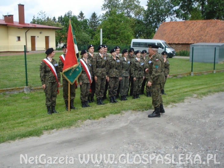 Odsłonięcie tablicy pamiątkowej w Krasinie