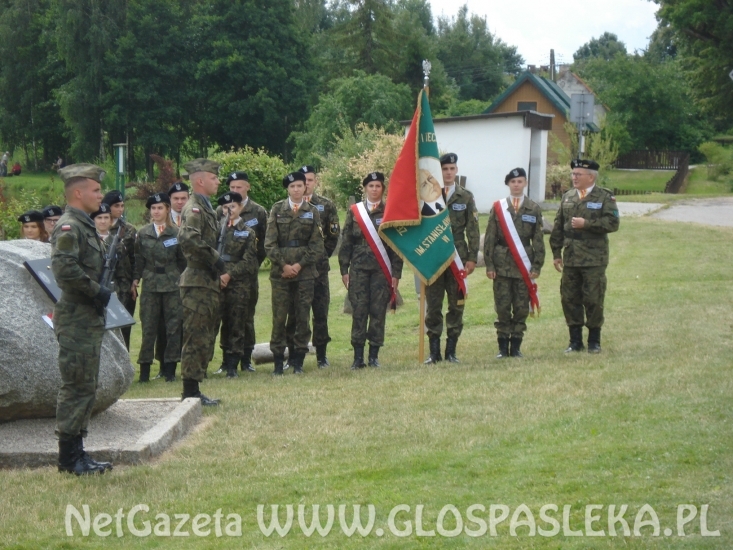 Odsłonięcie tablicy pamiątkowej w Krasinie