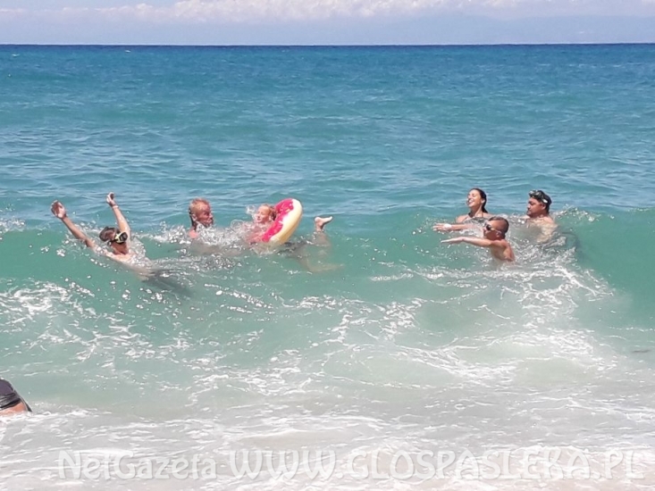 Dzieci z placówek opiekuńczo - wychowawczych z Marwicy i Pasłęka we Włoszech