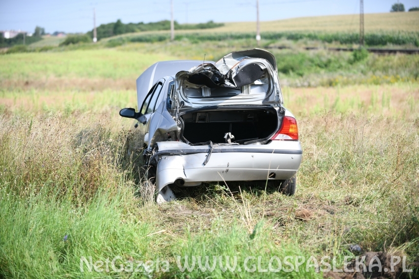 Kolizja na trasie do Krosna