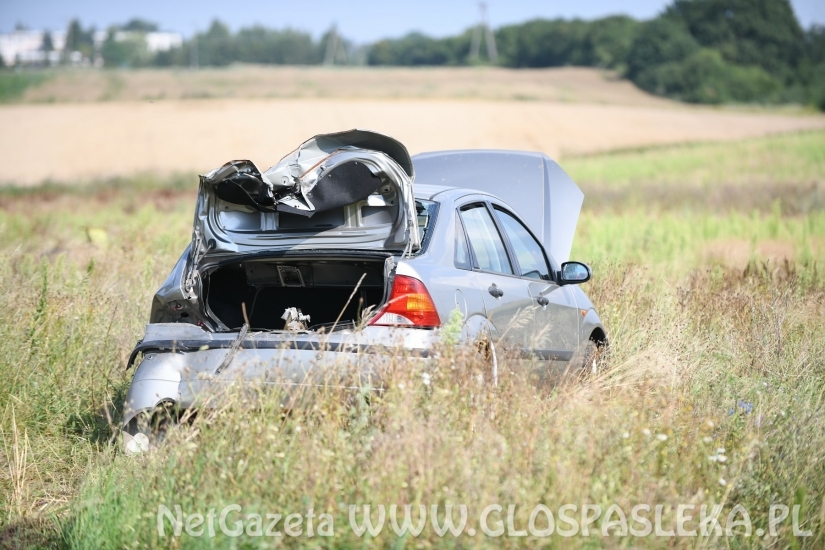 Kolizja na trasie do Krosna