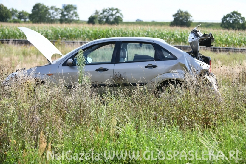 Kolizja na trasie do Krosna
