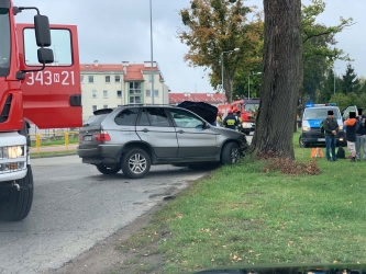 Kolizja passata i bmw