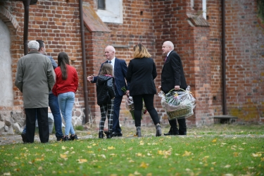 Msza dożynkowa i spotkanie w świetlicy