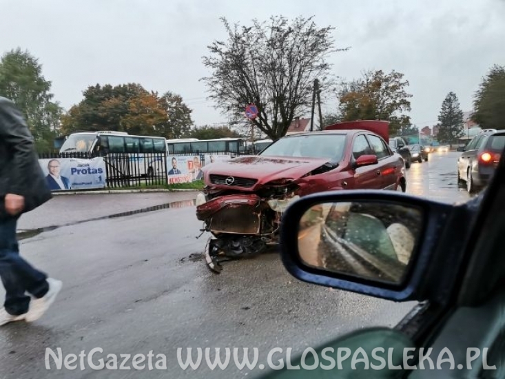 Kolizja na ul. Kopernika