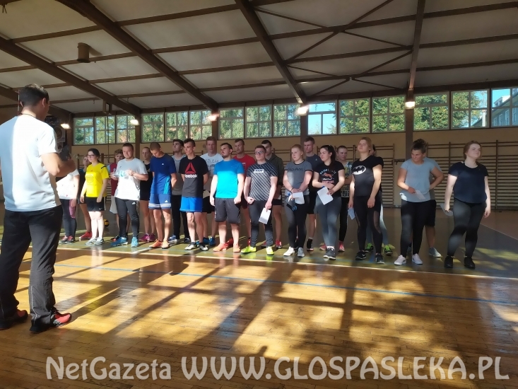 Mundurowi z ZSEiT na obozie szkoleniowym