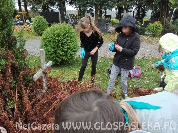 Wizyta na cmentarzu