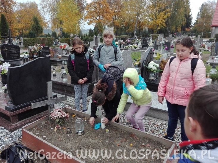 Wizyta na cmentarzu