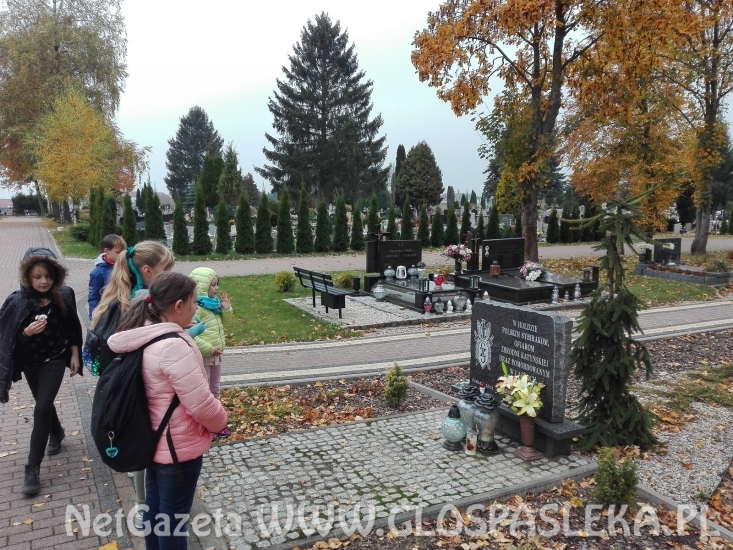 Wizyta na cmentarzu