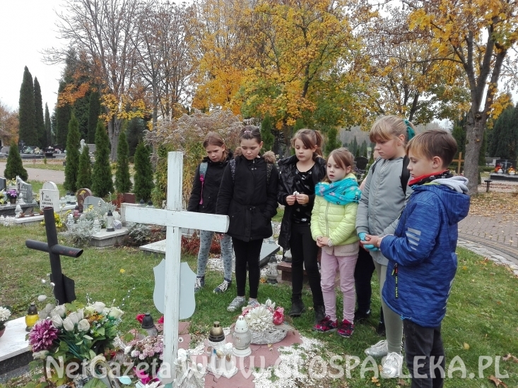 Wizyta na cmentarzu