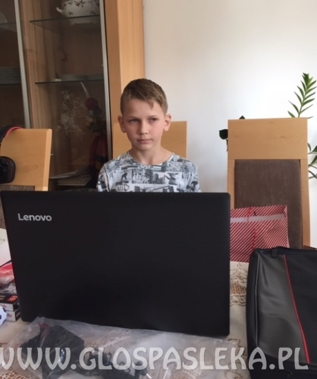 Łyżwiarze spełnili marzenie chorego Tomka  z woj. warmińsko-mazurskiego