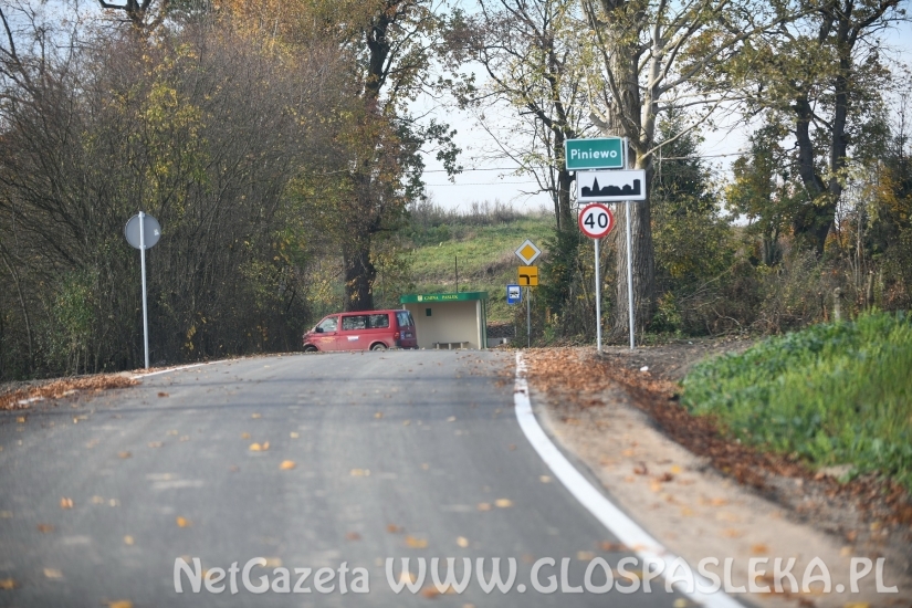 Piniewo – droga gotowa