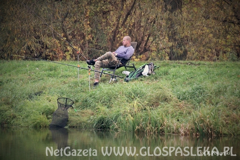 Zawody działaczy Okręgu PZW w Elblągu