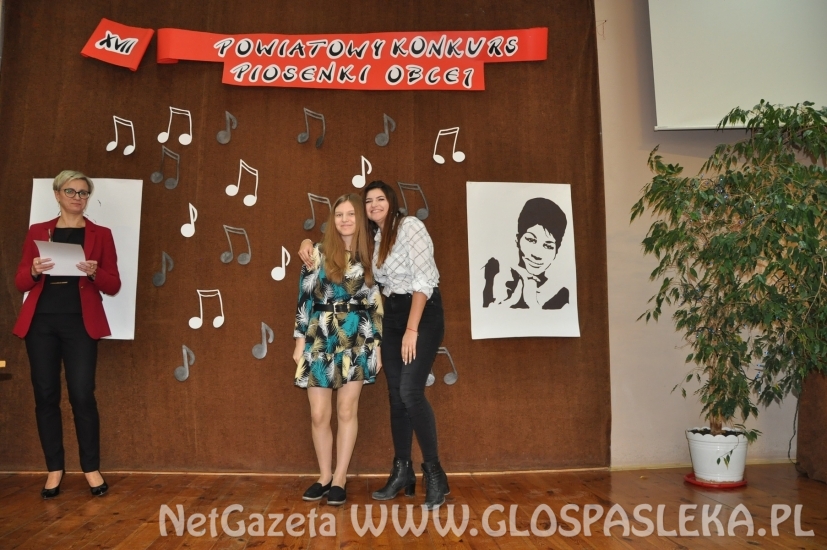 Zwycięzcy XVII Powiatowego Konkursu Piosenki Obcej