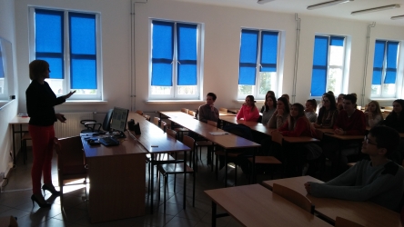 Na wykładzie z turystyki na UWM w Olsztynie