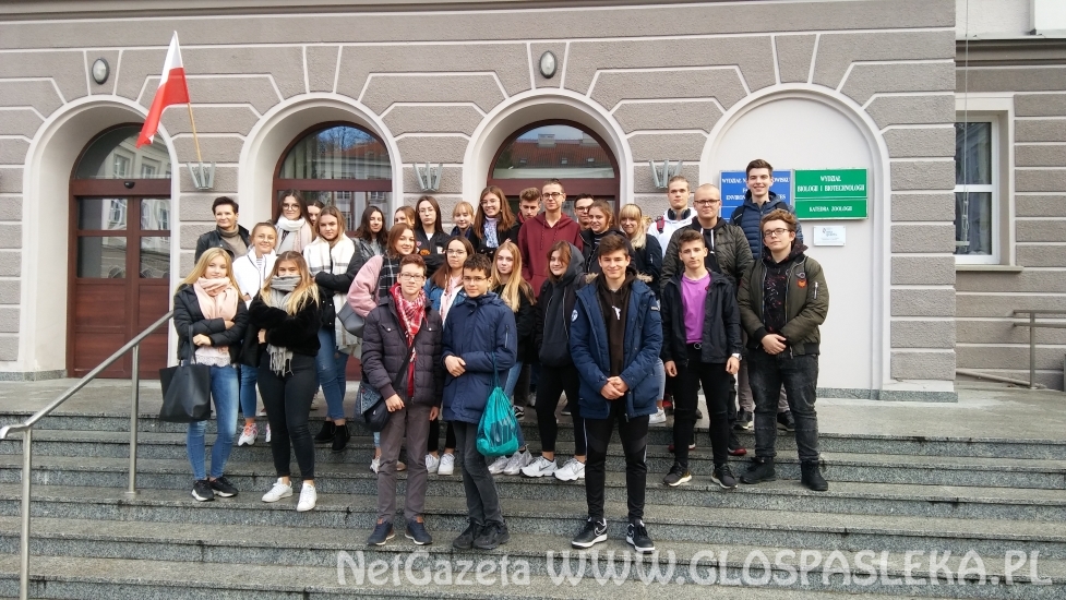 Na wykładzie z turystyki na UWM w Olsztynie