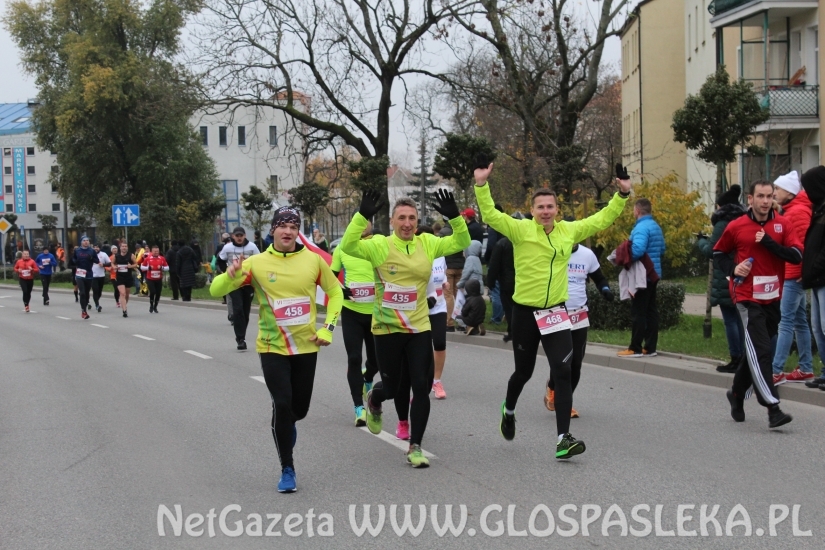 Pasłęczanie w Elbląskim Biegu Niepodległości