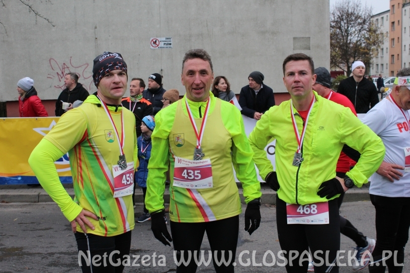 Pasłęczanie w Elbląskim Biegu Niepodległości